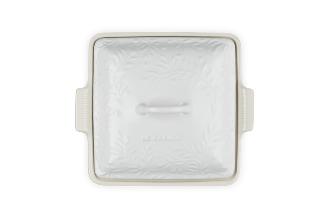 Stoneware Olive Branch Heritage Square Dish with Lid image number 4