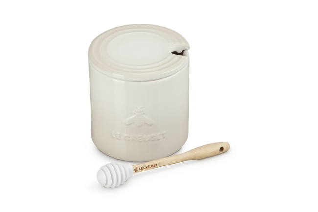 Stoneware Signature Honey Pot with Dipper image number 2
