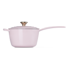 Cast Iron Signature SaucepanChiffon Pink image number 3
