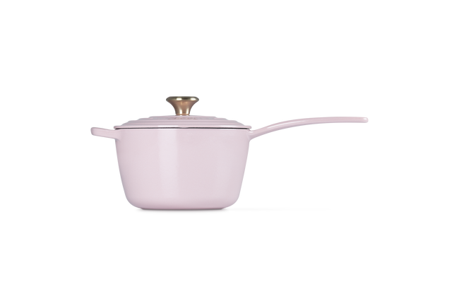 Cast Iron Signature SaucepanChiffon Pink image number 3