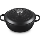 Cast Iron Signature Chefs CasseroleMatte Black image number 2