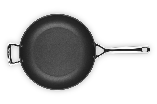 Le Creuset Toughened Non-Stick Deep Frying Pan with Helper Handle 30cm image number 4