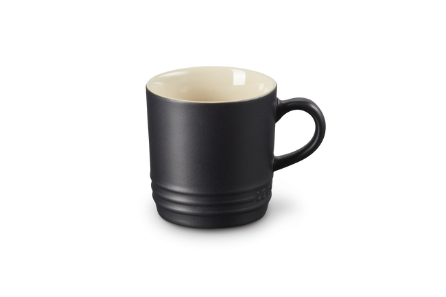 Stoneware London Cappuccino MugMatte Black image number 1