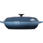 Le Creuset Cast Iron Classic Shallow CasseroleMarine image number 3