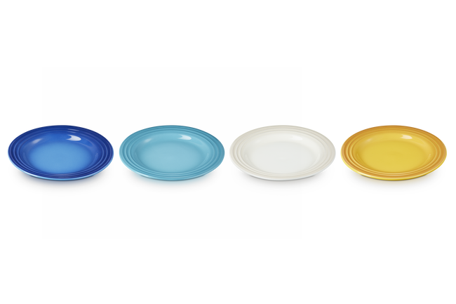 Stoneware Riviera Set of 4 Tea Plates image number 3