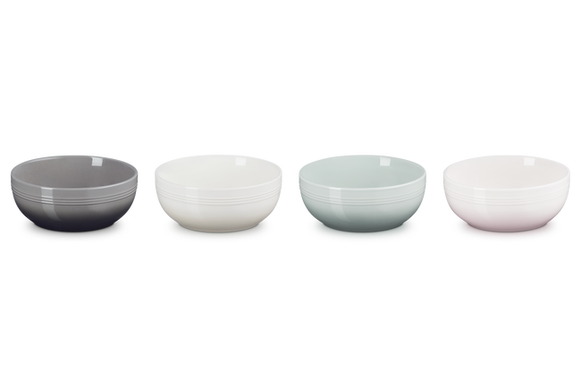 Stoneware Coupe Set of 4 Cereal Bowls image number 3