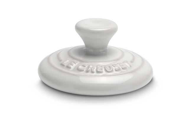 Le Creuset Stoneware Round Magnet WhiteWhite image number 1
