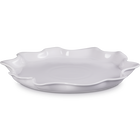 Stoneware Iris Serving PlatterShallot image number 1