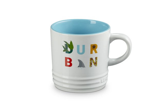 Le Creuset Stoneware Destination Mug Durban 350ml White image number 1