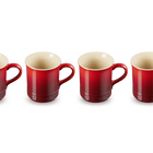 Le Creuset Stoneware Set of 4 Seattle Mugs 400ml image number 2