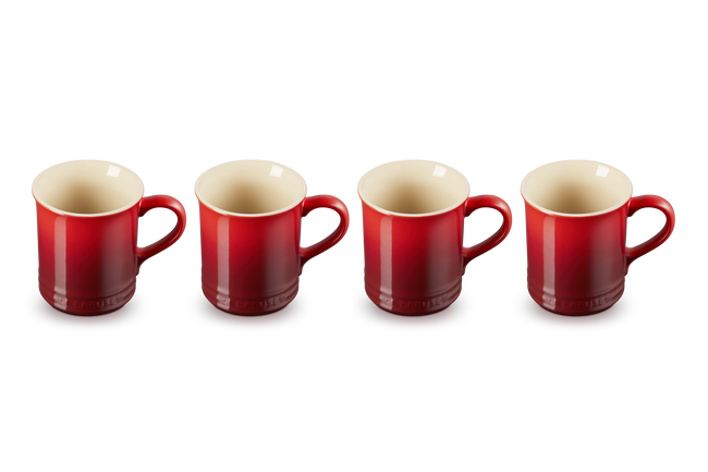 Le Creuset Stoneware Set of 4 Seattle Mugs 400ml image number 2