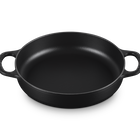 Le Creuset Cast Iron Signature Everyday Pan 28cm Matte BlackMatte Black image number 2
