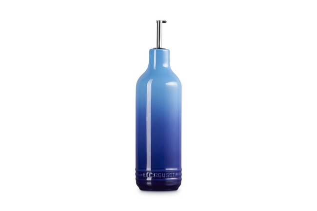Stoneware 600ml Oil CruetAzure Blue image number 3