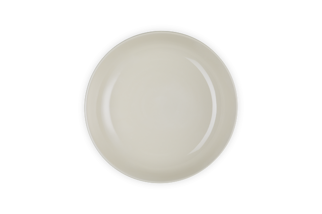 Stoneware Deep Round Dish 20cmWhite image number 4