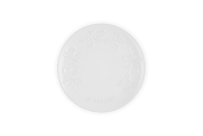 Stoneware Holly Plate