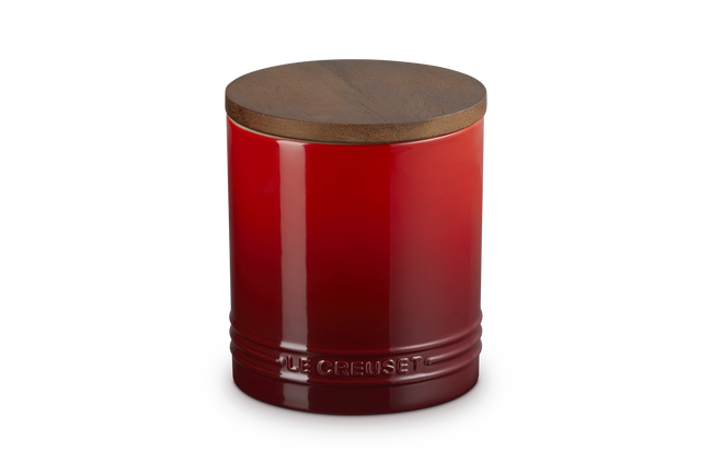 Signature 1.1L Storage Jar with Wooden Lid image number 2