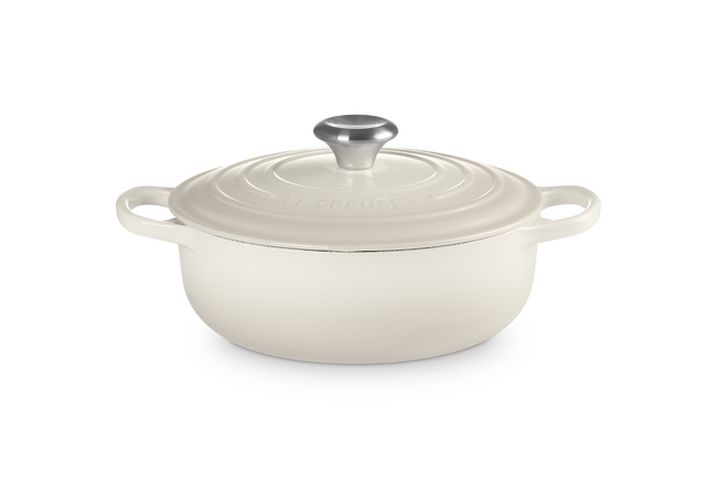 Le Creuset Cast Iron Signature Sauteuse 24cm MeringueMeringue image number 1