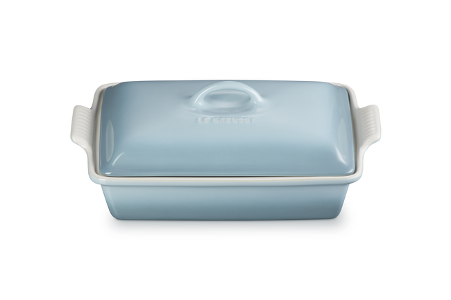 Stoneware Heritage Rectangular Dish with LidSea Salt image number 3