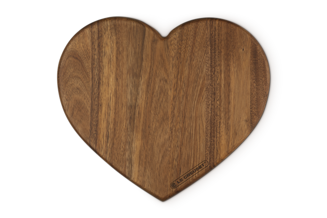 Acacia Wood Heart Tray image number 2