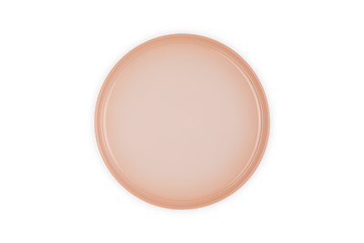 Le Creuset Stoneware Coupe Salad Plate 22cm P&ecirc;che