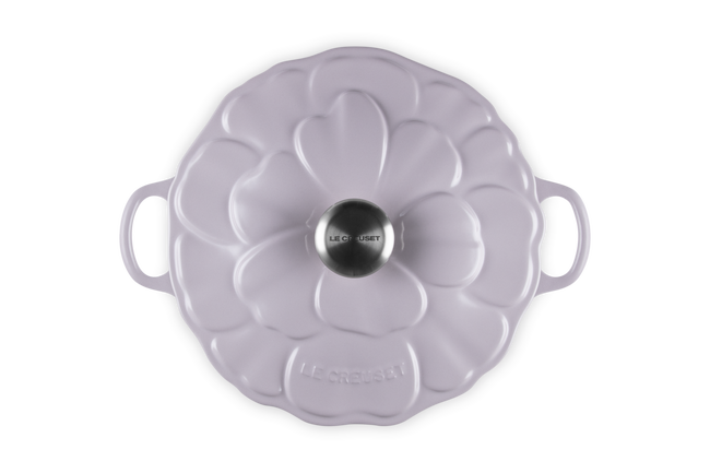 Cast Iron Petal Shallow CasseroleShallot image number 4