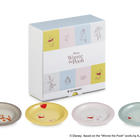 Stoneware Winnie The Pooh Set of 4 Round Plates image number 1