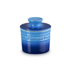 Stoneware Butter CrockAzure Blue image number 1