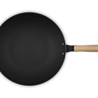 Le Creuset Carbon Steel Wok with Glass Lid & Wooden Handle 30cm image number 5