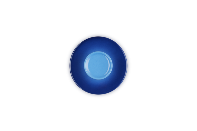 Stoneware Butter CrockAzure Blue image number 5