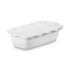 Stoneware Fluted Loaf Dish 23cmWhite image number 2