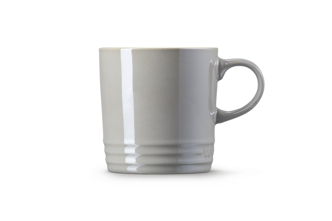 Le Creuset Stoneware Metallics Mug 350ml Pearlized Light Mist GreyPearlized Light Mist Grey image number 5