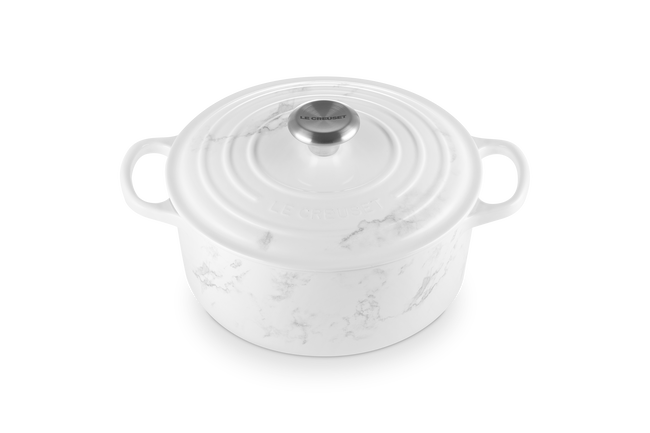 Cast Iron Marble Signature Round Casserole image number 2