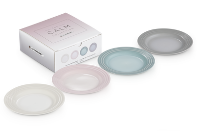 Stoneware Calm Set of 4 Tea Plates