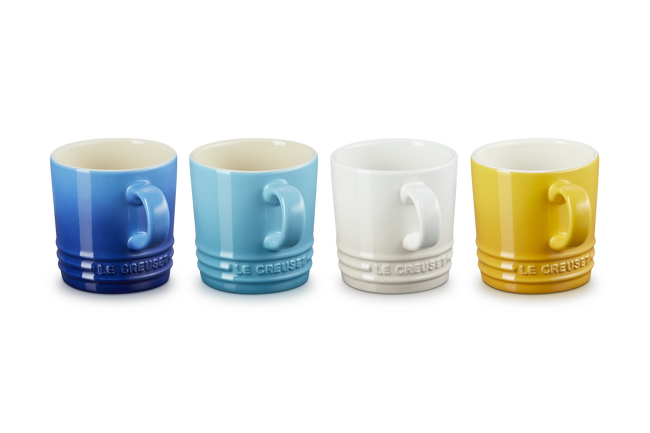 Stoneware Riviera Set of 4 Cappuccino Mugs image number 2