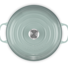 Cast Iron Signature Shallow CasseroleSea Salt image number 4
