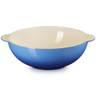 Stoneware Signature Round Serving Bowl with LidAzure Blue image number 3