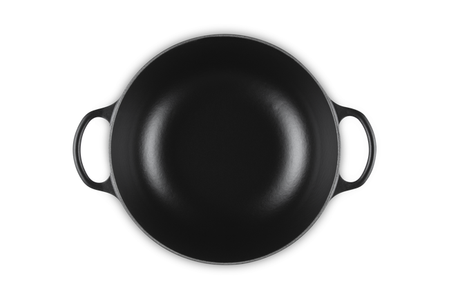Cast Iron Signature Chefs CasseroleMatte Black image number 4