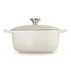 Cast Iron Signature Round CasseroleMeringue image number 3