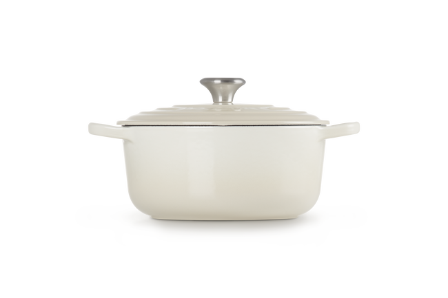 Cast Iron Signature Round CasseroleMeringue image number 3