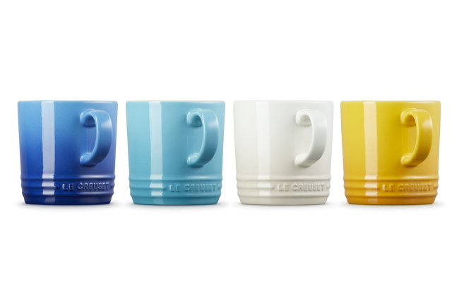 Stoneware Riviera Set of 4 Mugs image number 4