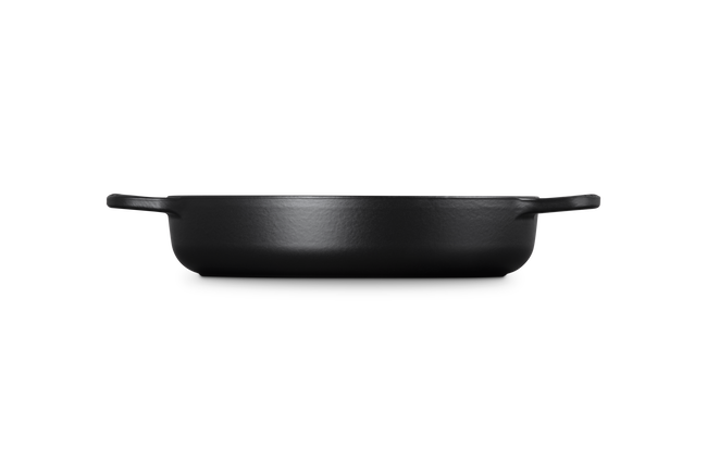 Le Creuset Cast Iron Signature Everyday Pan 28cm Matte BlackMatte Black image number 3