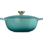 Le Creuset Cast Iron Signature Soup PotRiviera image number 3