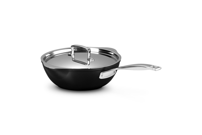 Toughened Non-Stick Chef's Pan with Pouring Spouts image number 7