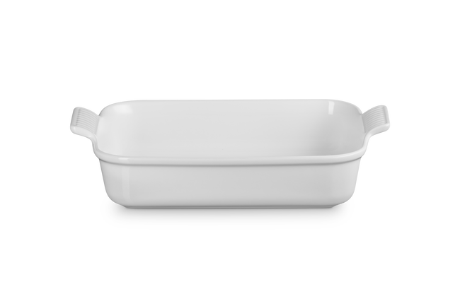 Stoneware Heritage Rectangular DishWhite image number 1
