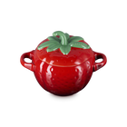 Le Creuset Stoneware Strawberry Fruit Mini Cocotte 570ml Cerise image number 4