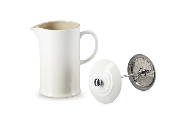 Le Creuset Stoneware Coffee Press 1L MeringueMeringue image number 7