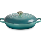 Le Creuset Cast Iron Signature Shallow CasseroleRiviera image number 1