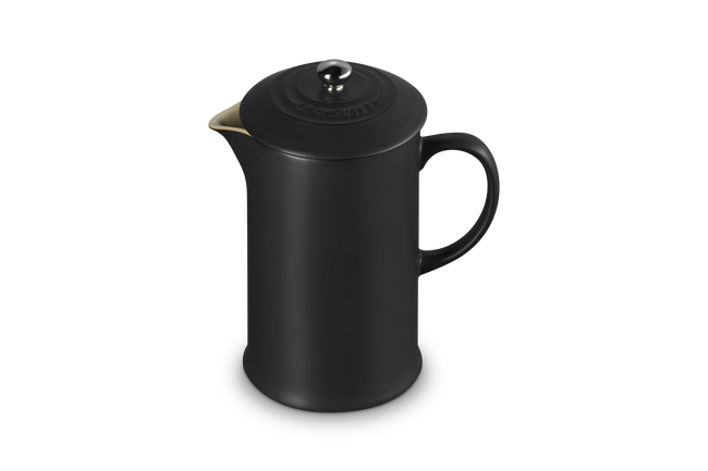 Stoneware Coffee PressMatte Black image number 2