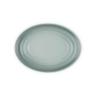 Stoneware Oval Spoon RestSea Salt image number 4