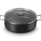 Le Creuset Toughened Non-Stick Sauteuse with Glass Lid image number 3